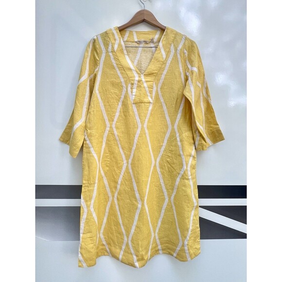 Soft Surroundings Zarina Linen Shift Dress - Picture 8 of 9